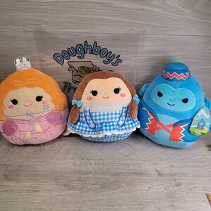 Squishmallows Glinda Dorothy Monkey 8” Plush Wizard of Oz NEW NWT 2024